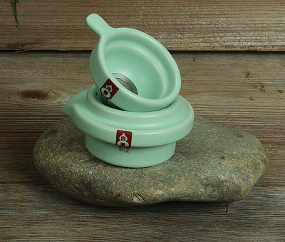 特色汝窯茶漏 雅致與實用的完美結合